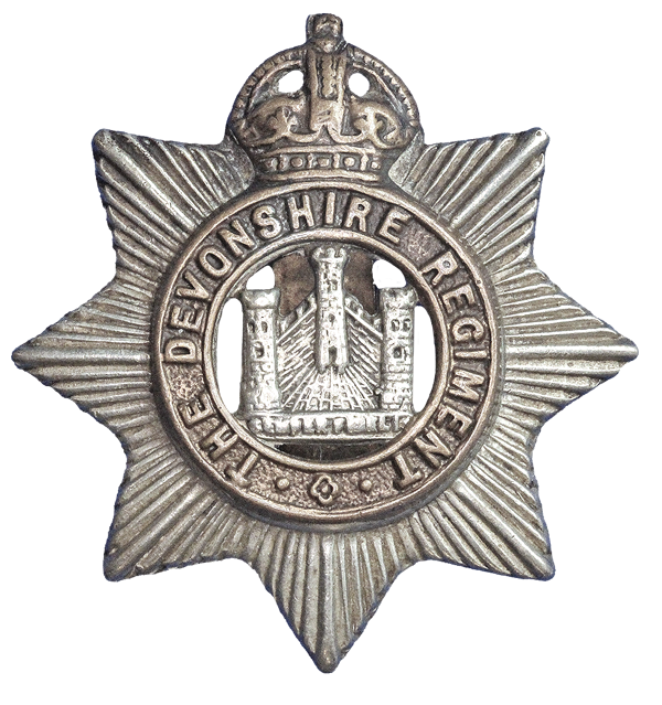 Devonshire Regiment cap badge