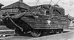 DUKW 1942 GMC 6 wheeldrive amphibious vehicle