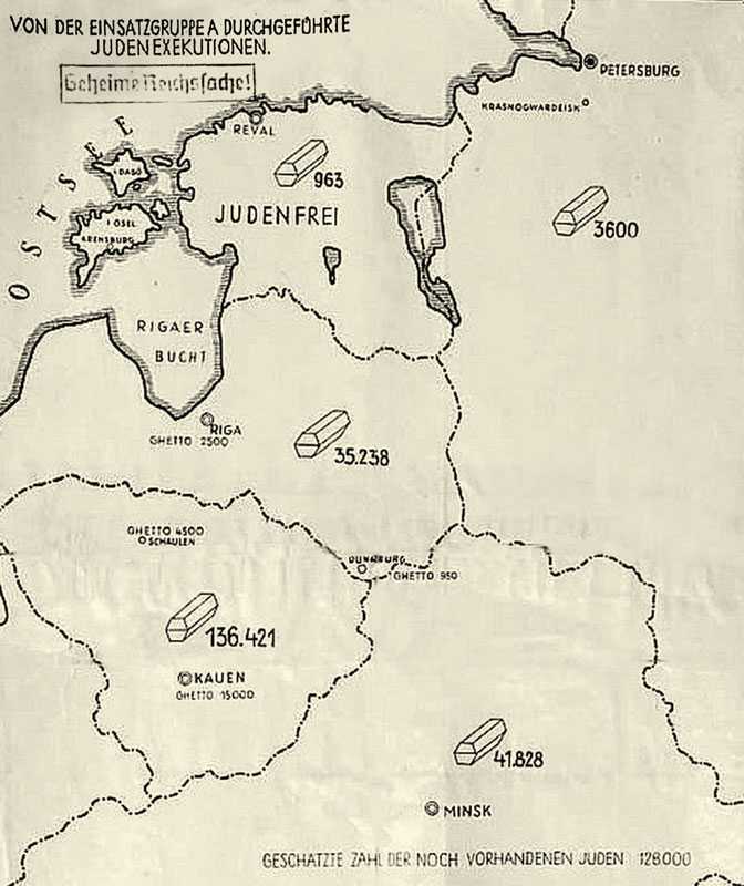 Judenfrei map