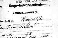 The soldiers' guide book belonging to Teunis.