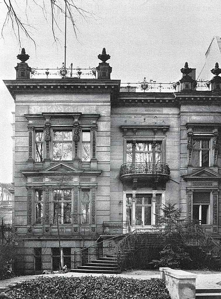 Tiergartenstrasse 4 in Berlin the address of the office of the secret euthanasia organization Aktion T4