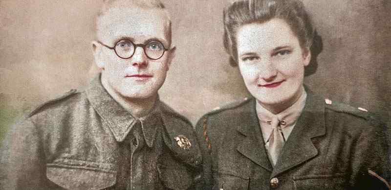 Walter and his wife