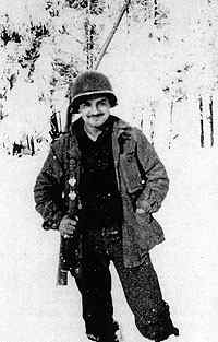 December 1944 SSG during the Battle of the Bulge Bütgenbach, Belgium