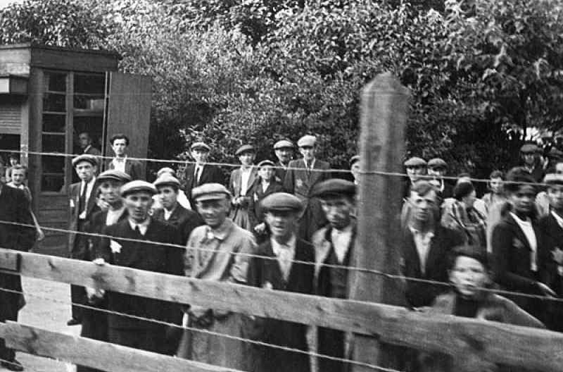 Living behind barbed wire