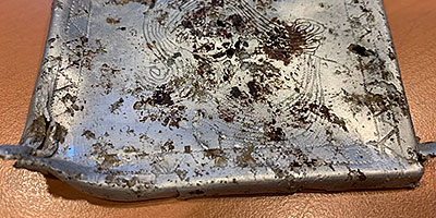 Cigarette tin found at Kamp Amersfoort