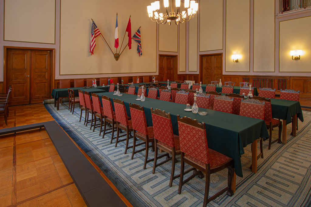 The tables are untouched since 1945