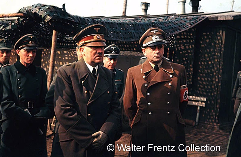 Hilter with Albert Speer