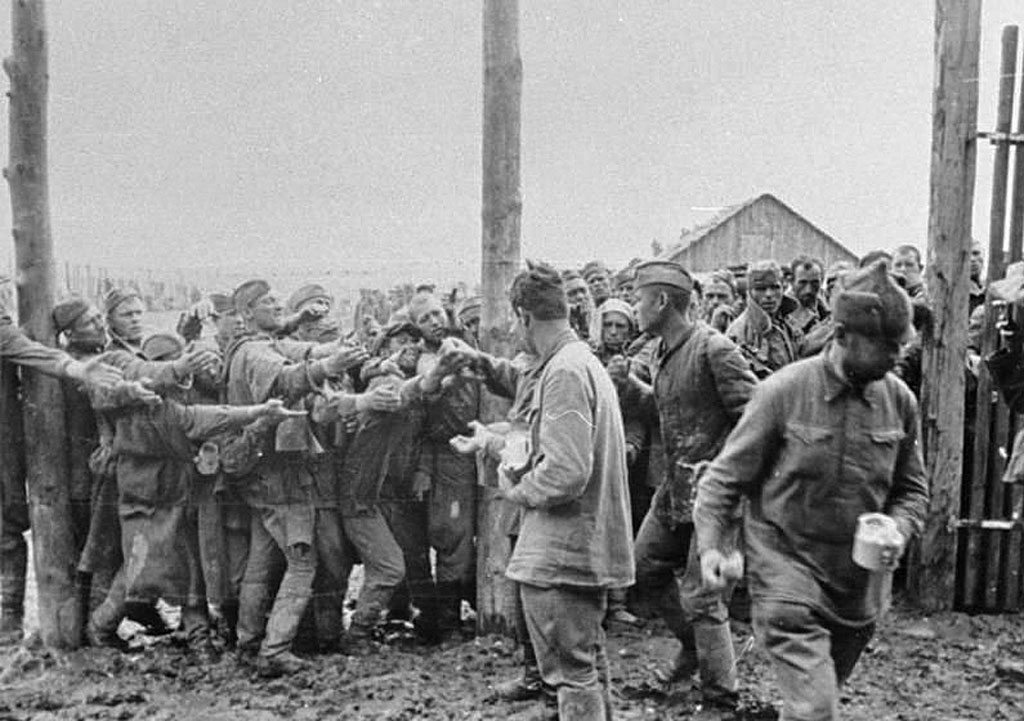 Millions of Soviet prisoners of war are starved to death