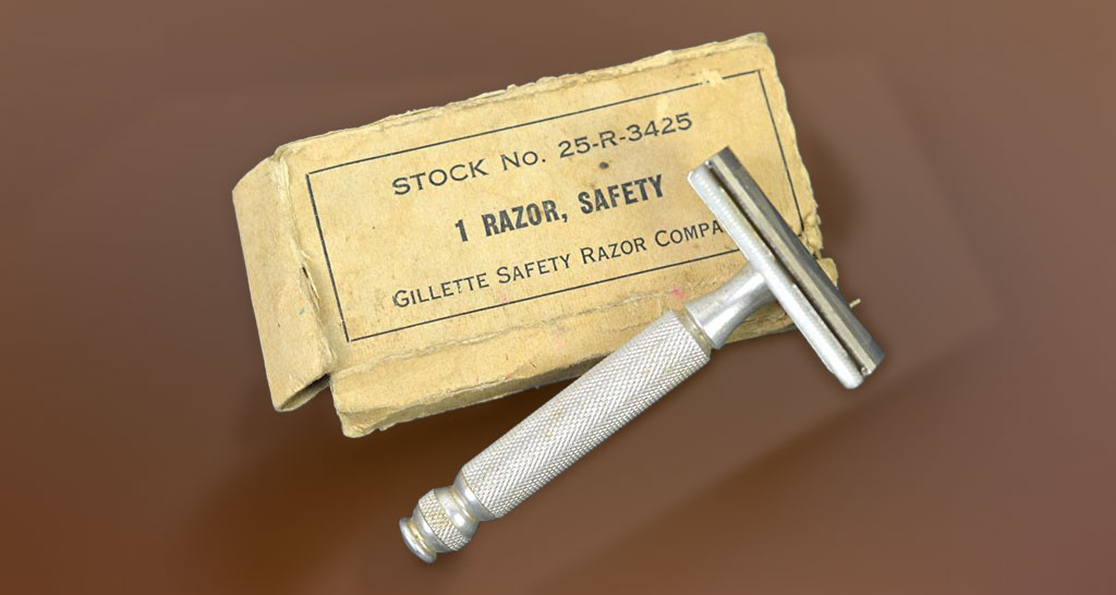 Gilette razor the US soldiers used during WW2