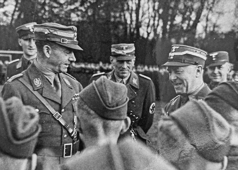 Viktor Lutze at a youth rally