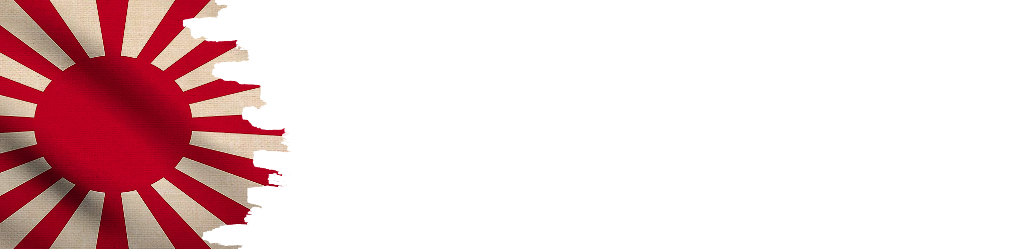 Japanse landforces flag during WW2 