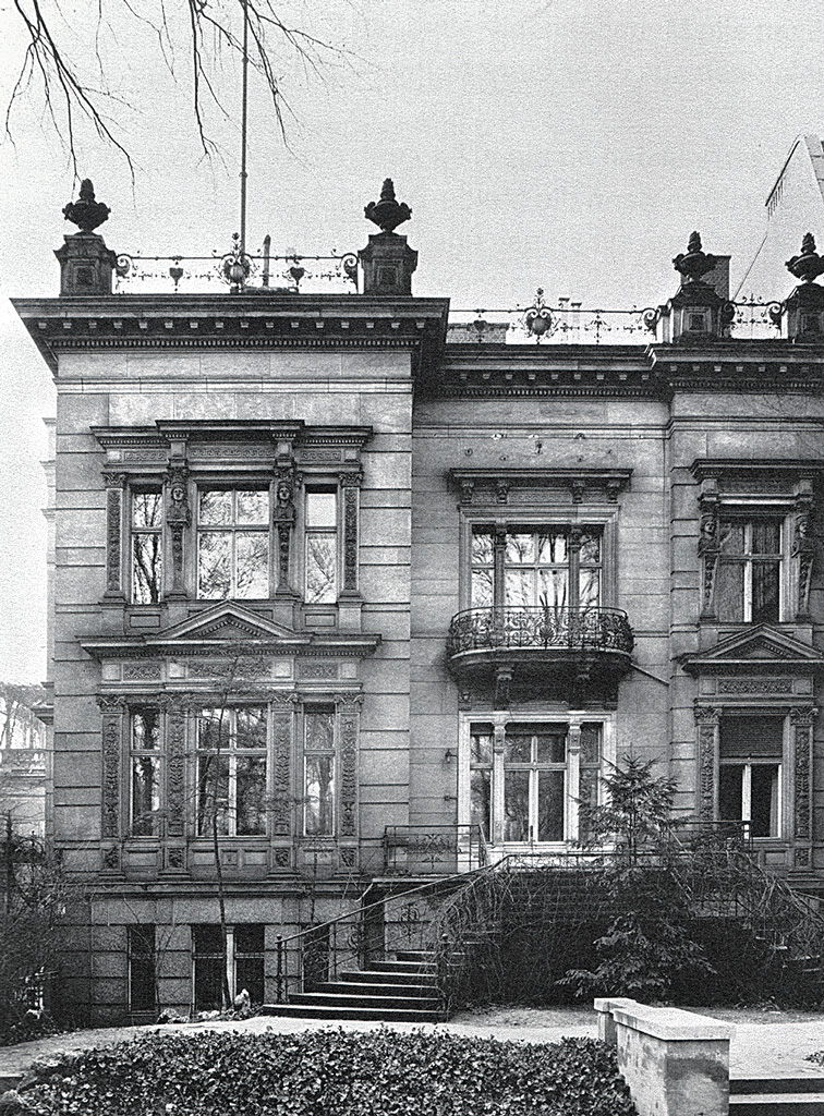 Tiergartenstrasse 4 in Berlin the address of the office of the secret euthanasia organization Aktion T4