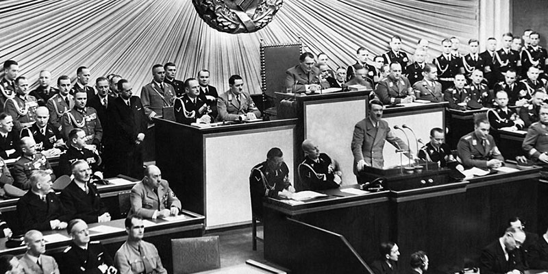 On 13 July 1934, Hitler defended the purge before the Reichstag and declared himself Germany's supreme judge.
