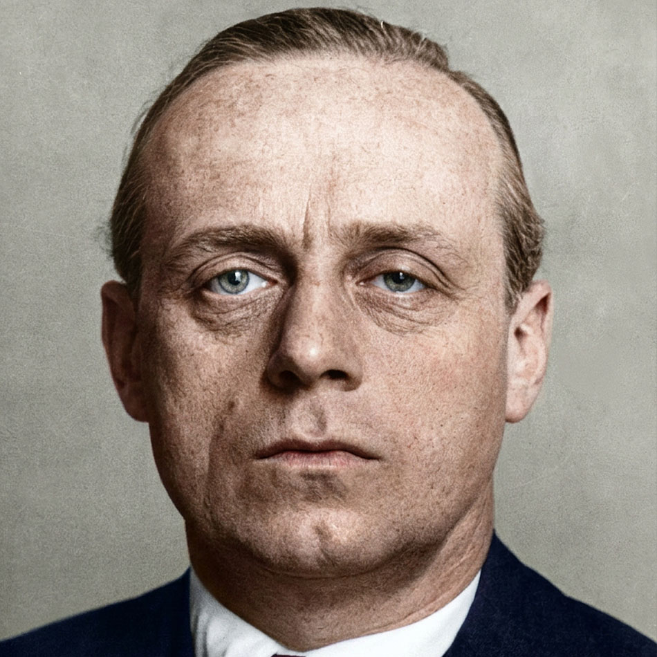 Joachim von Ribbentrop: Nazi Foreign Minister, sentenced to death at Nuremberg and executed on 16 October 1946.