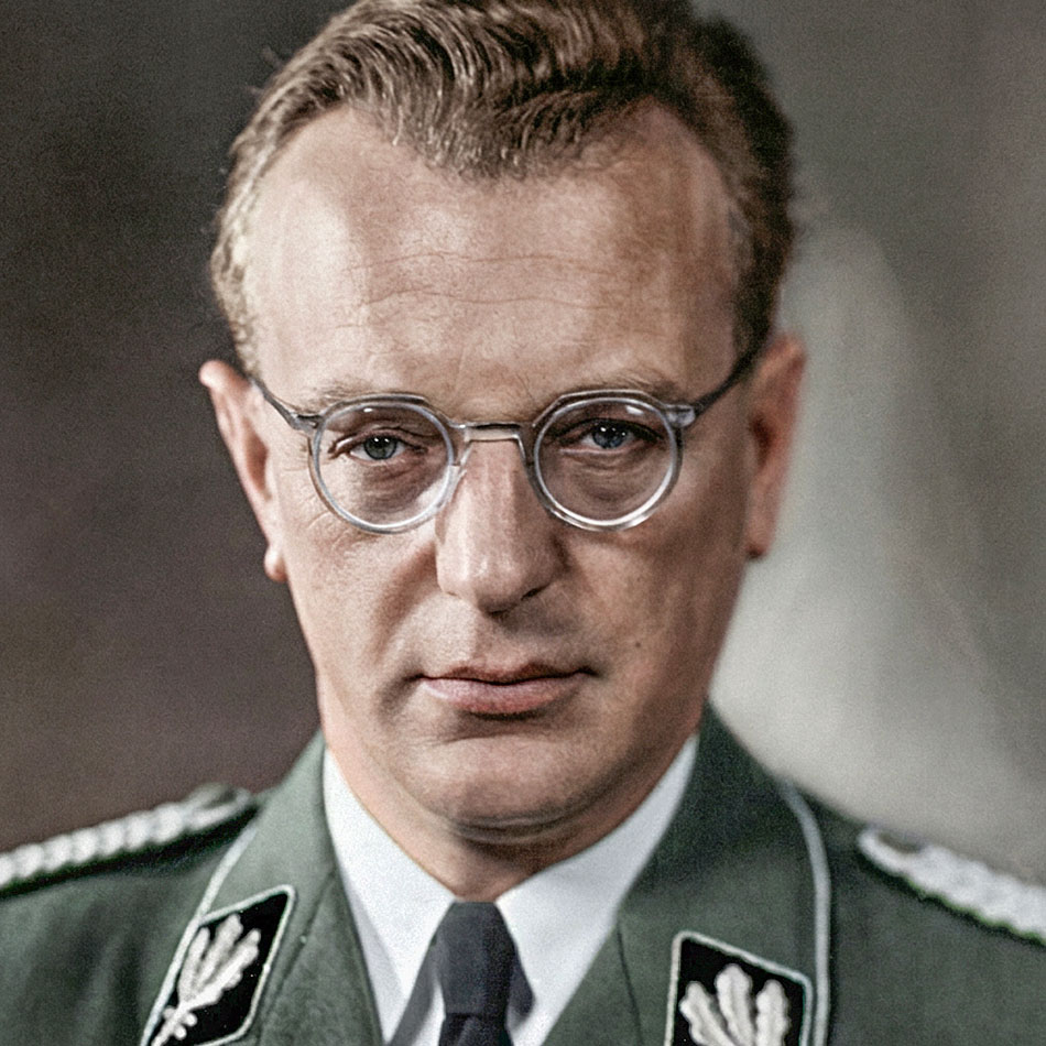 Arthur Seyss-Inquart, Reichskommissar for the occupied Netherlands. Convicted of war crimes and crimes against humanity, he was executed on 16 October 1946.