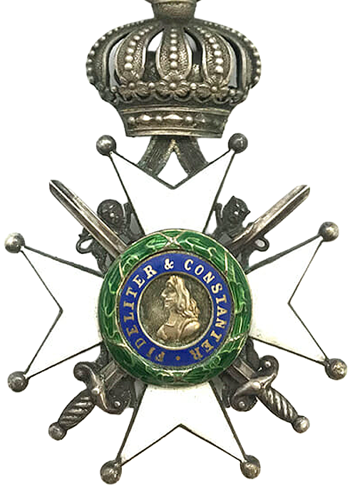 Saxe-Ernestine House Order Commander 2nd Class with Swords