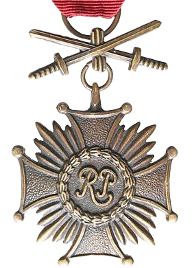 The Golden Cross of Merit with Swords