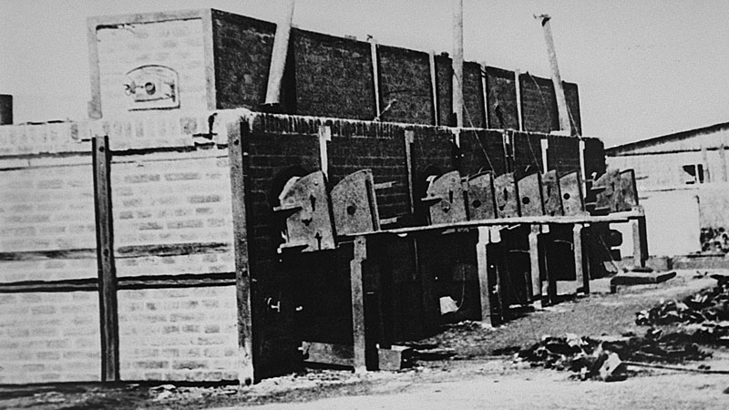 The crematorium ovens