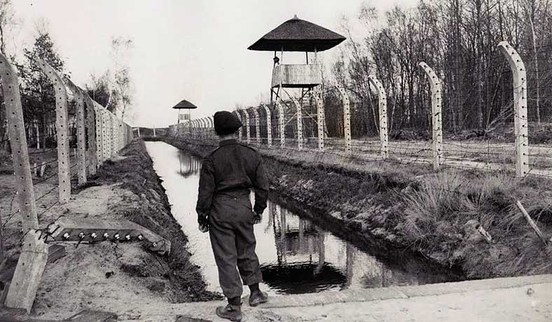 Kamp Vught after liberation 