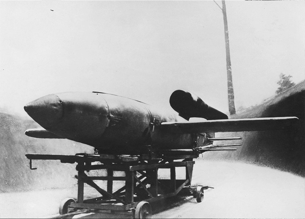 The V1 Flying Bomb Buzz Bomb or Vergeltungswaffe