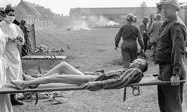 Survivor Henri Clogenson is taken to hospital 