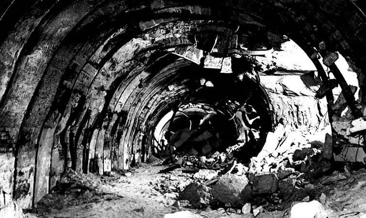 The tunnel systems was massive 