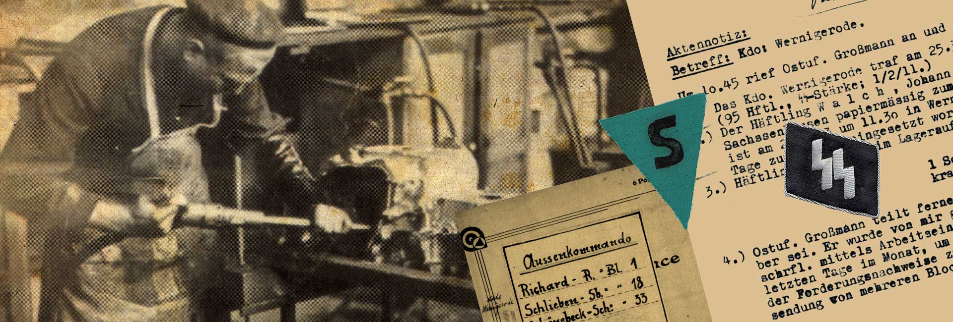 Nazi subcamp  Wernigerode 'Richard'  in world war 2