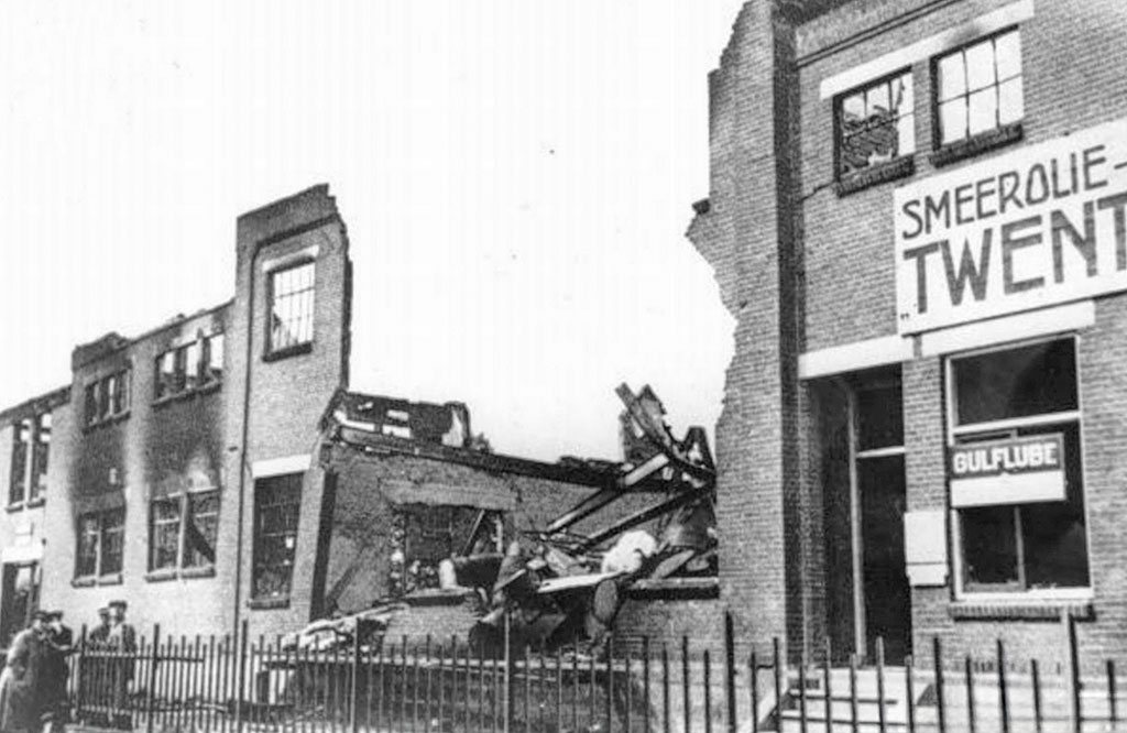 Twentol grounds in Deventer where Ernst Gräwe was executed by his commanding officer.