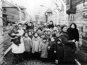 The children at the liberation by the Red Army on 27 January 1945