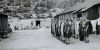 Female prisoners attending roll call