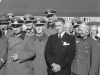 F.l.t.r. General Friedrich Olbricht , Major Heinz Brandt and Wernher von Braun at Peenemünde, March 1941