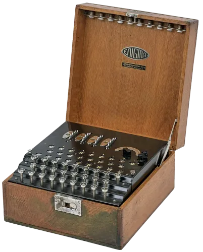 The German Enigma machine