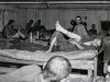 Survivors receive medical treatment in the Langenstein-Zwieberge concentration camp.