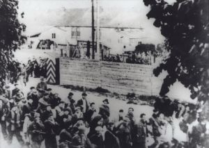 The only known photo of the departure of a convoy from Compiègne