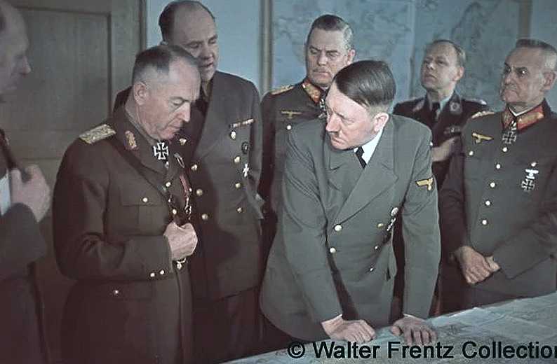 Meeting between Hilter and Antonescu, Wolf's Lair on February 2, 1942