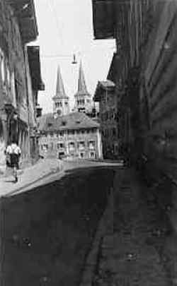 Road leading to Hitlers Eagle's Nest in 1945