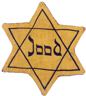 Why were the Jews forced to wear the Star of David?