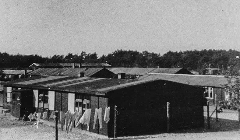 Barracks in the camp