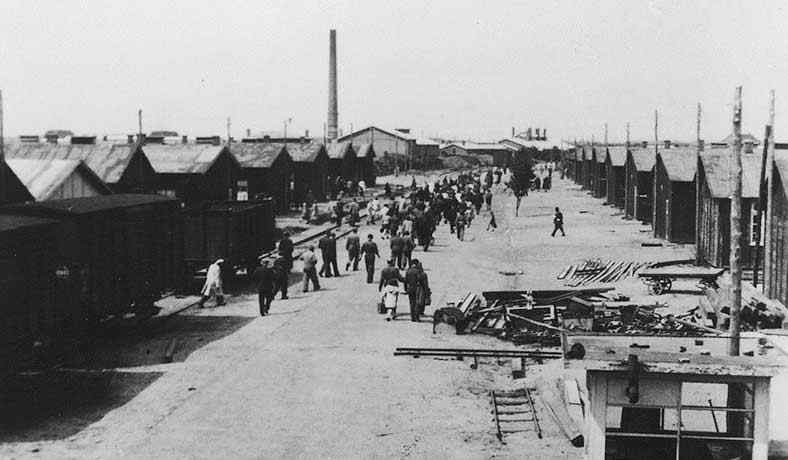 Kamp Westerbork main road