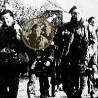 A picture of Arhtur's company marching towards Arnhem in the Market Garden operation.
