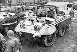 One of the 106th Cavalry favourite vehicles the M8 Armored Car.