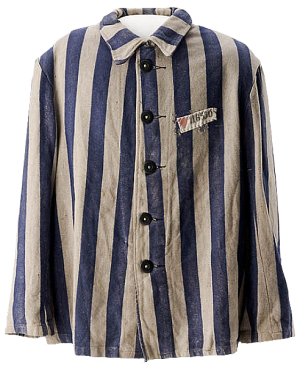 Camp jacket of a concentration camp prisoner  