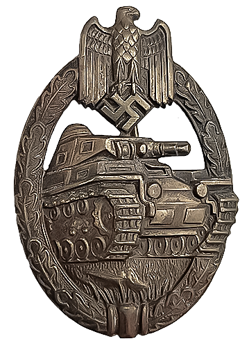 German SS Panzer badge