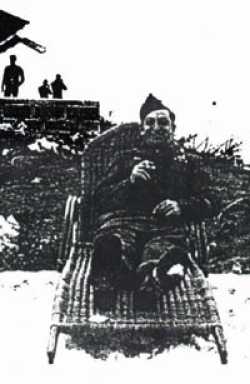 Relaxing in Hilter's lawn chair at Berchtesgaden, Bavarian Alps in June 1945.