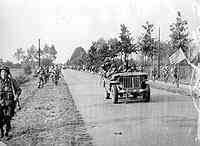 The 506th entering Eindhoven, september 18th 1944.