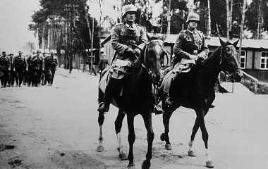 German forces on Texel with commander Breitner