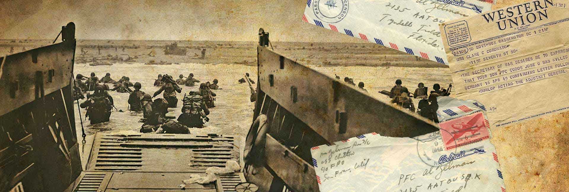 Stories from the beaches of Normandy in 1944 to Berlin Germany 