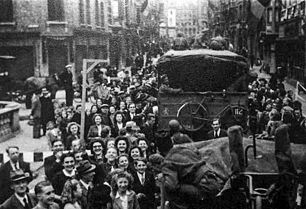 Parade through Leuven, Belgium