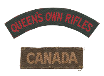 Queen's Own Rifles shoulder title