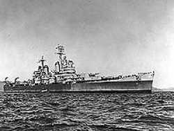The USS Quincy the ship that carried Bunny through D-Day and to The Yalta Conference, to escort President Roosevelt and his daughter, later going on to Japan for the formal surrender of Japan.